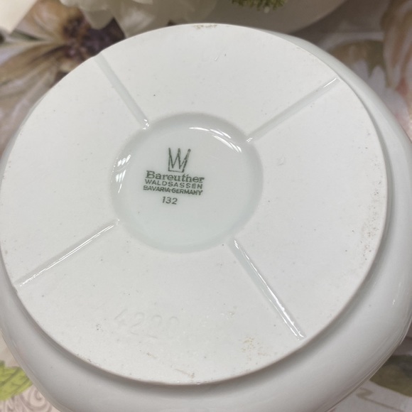 Vintage Bareuther Waldsassen Bavaria Germany 132 teapot 6 1/2” x 7 1/4” - Picture 7 of 7